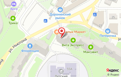 Аптека Мелодия здоровья в Фрунзенском районе на карте