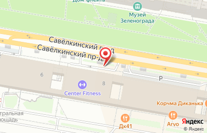 Клуб единоборств Center Fitness на карте