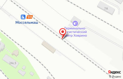 Моссельмаш, железнодорожная станция на Зеленоградской улице на карте