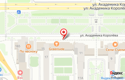 Сеть магазинов Почемучка на улице Академика Королёва на карте
