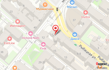 Пекарня-кондитерская Крем в Петроградском районе на карте