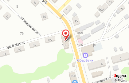 Фитнес-клуб Академия фитнеса на улице Мира на карте