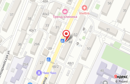 Магазин чая и кофе Кофейный уголок в Центральном районе на карте