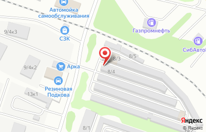 Регата на Варшавской улице на карте