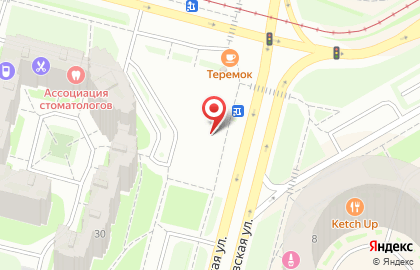 Ресторан быстрого питания Бургер Кинг на Гаккелевской улице на карте