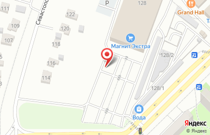 Банкомат Мордовпромстройбанк на Севастопольской улице на карте