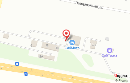 Кафе Сибтракт на карте