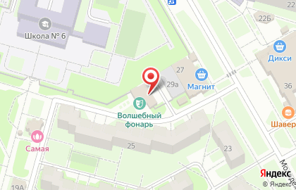 Театр кукол Волшебный Фонарь на карте