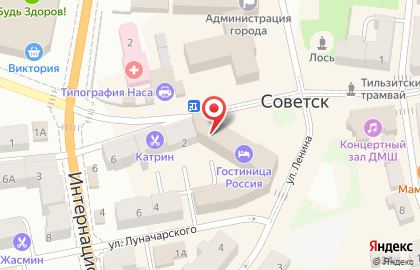 Частная охранная организация Гарантия Безопасности на улице Луначарского на карте