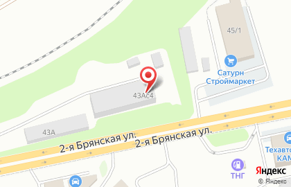 Магазин автозапчастей Америка-Европа в Центральном районе на карте