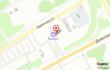 СТО Лукойл на Димитровградском шоссе на карте