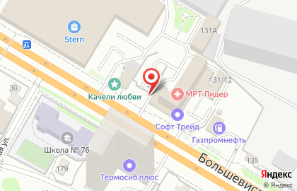 Банкомат Банк Москвы, филиал в г. Новосибирске на Большевистской улице, 131 на карте