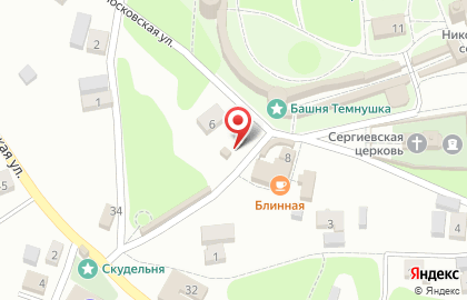 Магазин сувениров в Пскове на карте