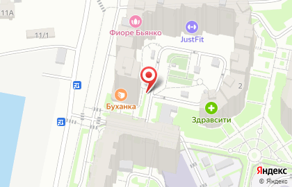 Парикмахерская в Москве на карте