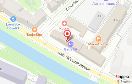 IT-компания Файтексорс СПб на карте