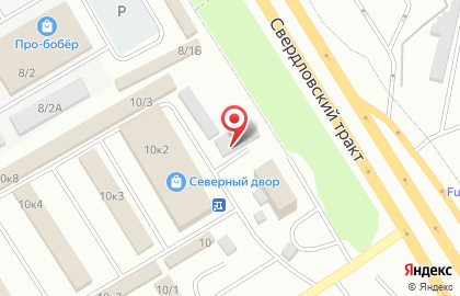 Магазин мяса птицы на Свердловском тракте на карте