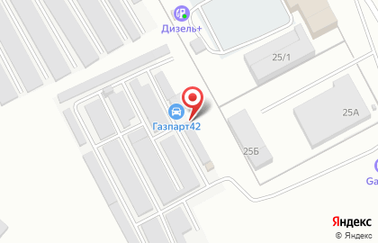 Компания Газпарт на карте