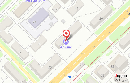 Артек на улице Елизаровых на карте