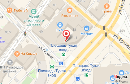Салон причесок на улице Пушкина на карте