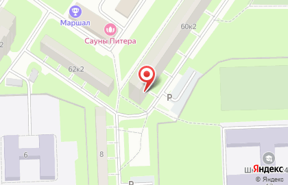 Участковый пункт полиции 8 отдел полиции, Управления МВД Кировского района на проспекте Маршала Жукова, 60 к 2 на карте