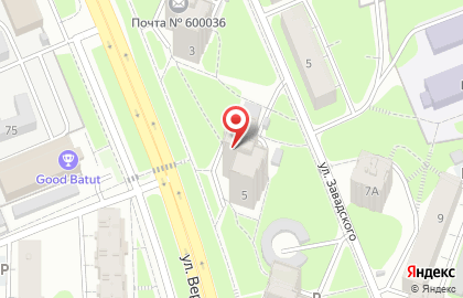 Магазин Красное & Белое во Владимире на карте