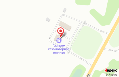 Газпром газомоторное топливо, АГНКС на Объездном шоссе на карте