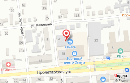Ювелирный магазин 585*Золотой на Пролетарской улице на карте