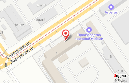 Торгово-закупочная компания АкронПлюс на Заводском шоссе на карте