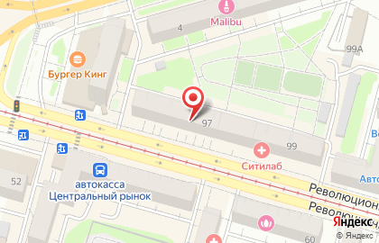 Для Вас на Революционной улице на карте