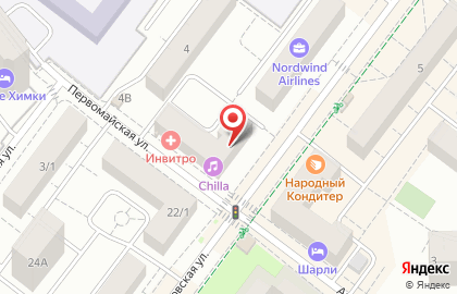 Студия маникюра Лак Chérie на Московской улице на карте