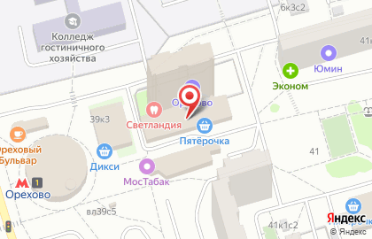 Компания Карта Подарков в Шипиловском проезде на карте