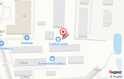 Интернет-магазин строительных и отделочных материалов Перестройка в Канавинском районе на карте