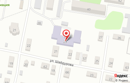 Детский сад №25 на Нижегородской улице на карте