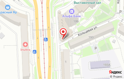 Магазин пряжи Народный в Красноярске на карте