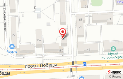 Торговый дом Мясная душа на проспекте Победы, 148 на карте