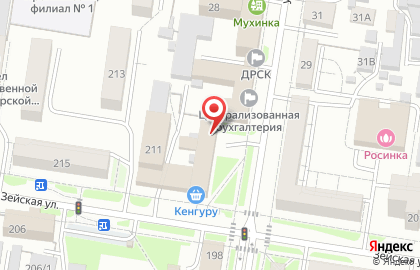 Министерство жилищно-коммунального хозяйства Амурской области на карте