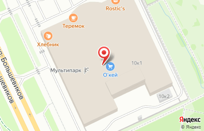 Европейская химчистка Apetta на проспекте Большевиков на карте