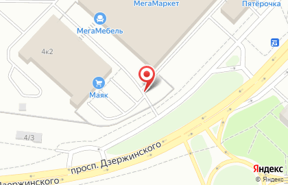 Заправь сам на проспекте Дзержинского на карте