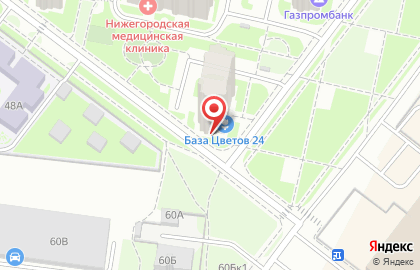 Автосервис на Московской на карте