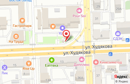 Сеть по продаже печатной продукции Роспечать на улице Худякова, 10 киоск на карте