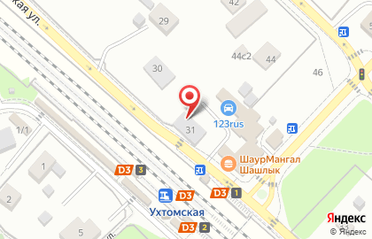 Ухтомка на карте