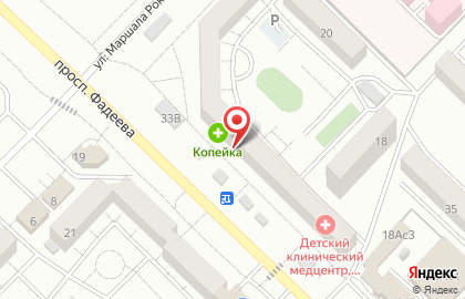 Специализированный магазин Соловушка в Черновском районе на карте