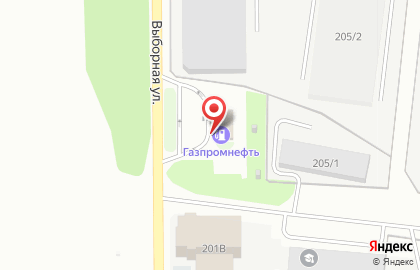 Газойл в Новосибирске на карте