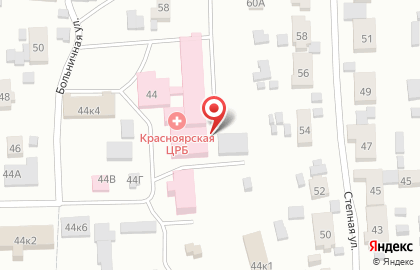 ОАО Аскомед на Больничной улице на карте