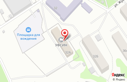 Управление ФСИН России по Республике Карелия в переулке Жуковского на карте