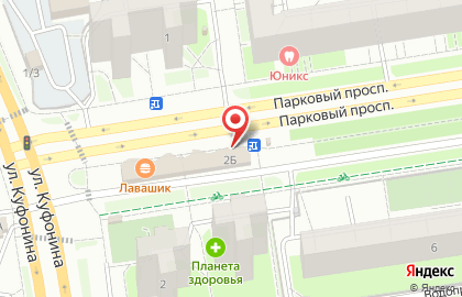 Рыбная лавка на Парковом проспекте на карте