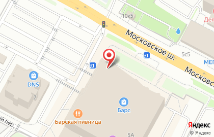 Магазин аксессуаров Кокетка на Московском шоссе на карте