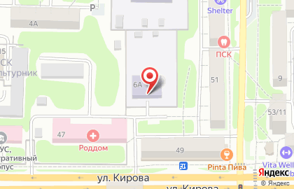 Детский сад №33, Радуга на карте