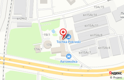 Автосервис в Москве на карте