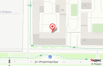 Избирательный участок №740 на карте